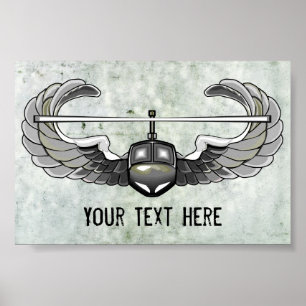 Poster de Assalto de Ar Personalizado