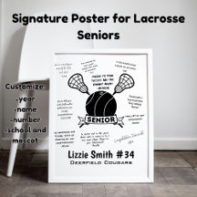 Poster de assinatura de Mais velho de Lacrosse Per