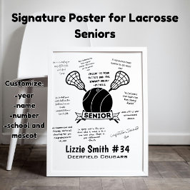Poster de assinatura de Mais velho de Lacrosse Per