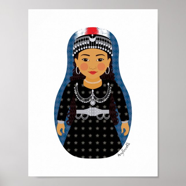 Poster de Assyrian Matryoshka (Frente)