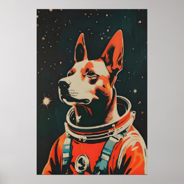 Poster de Astronauta Malinois Belga, Belga
