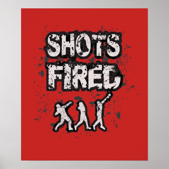 Poster de Atiramento de Rastreamento e Campo (Frente)