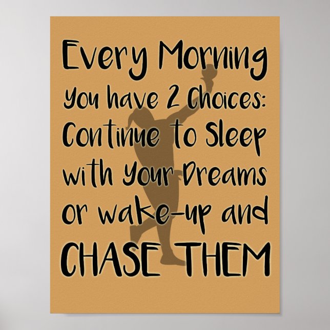 Poster de Atiramento Inspiracional (Frente)