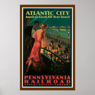 Póster ~ de Atlantic City todo o recurso do ano
