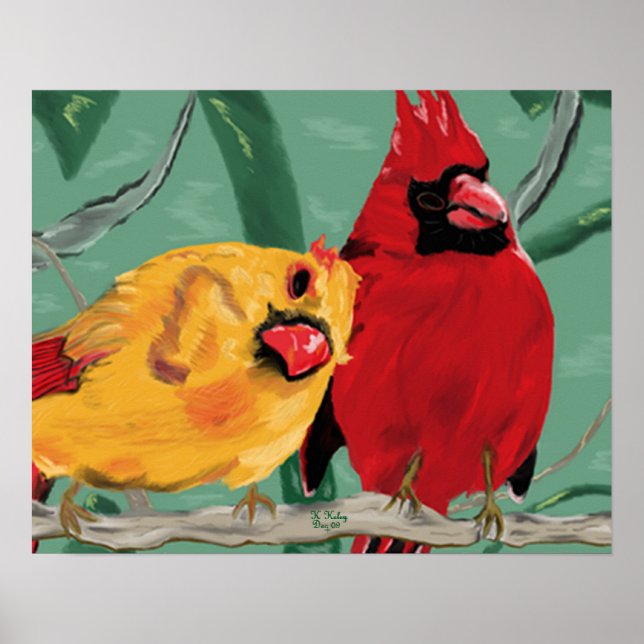 Poster de Atração Cardinal (Frente)