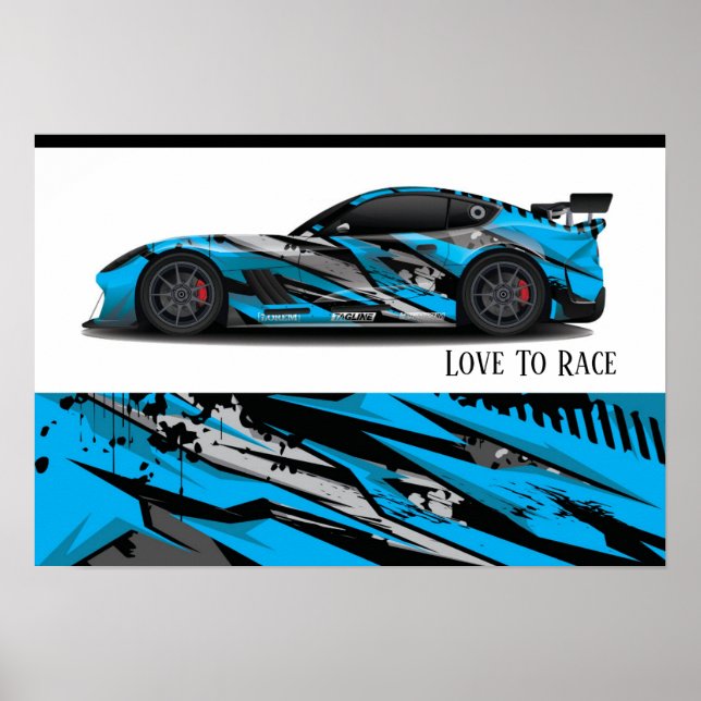 Poster de Auto Racing (Frente)