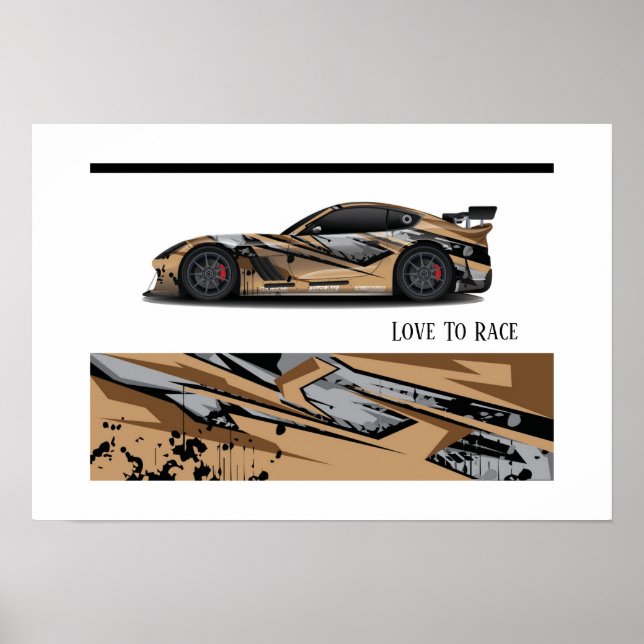 Poster de Auto Racing (Frente)