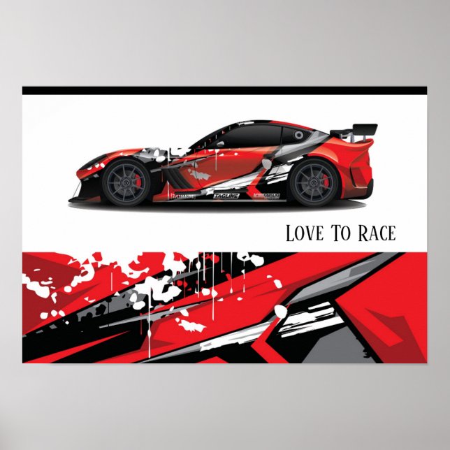 Poster de Auto Racing (Frente)