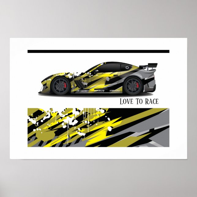 Poster de Auto Racing (Frente)