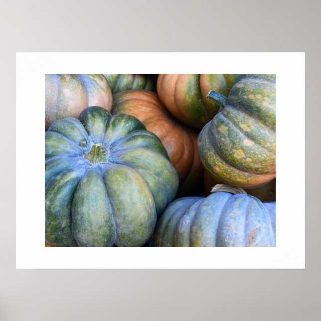 Poster de Autumn Pumpkins (Frente)
