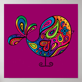 Poster de Ave Arco-Íris