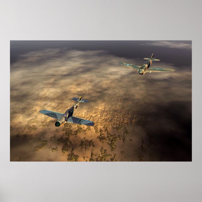 Poster de avião (Frente)