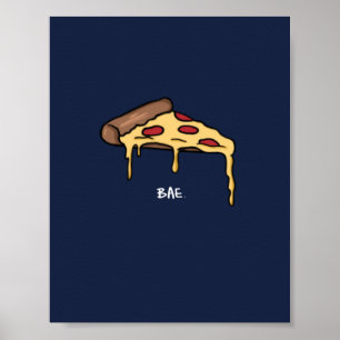Poster de Bae da pizza