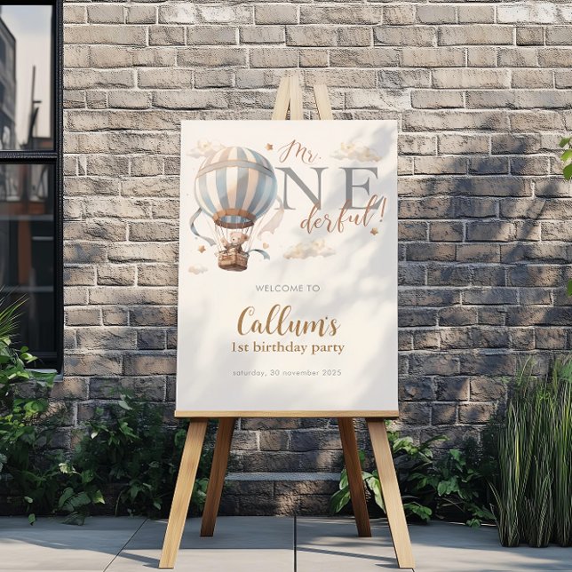 Poster de balão de ar quente (Criador carregado)