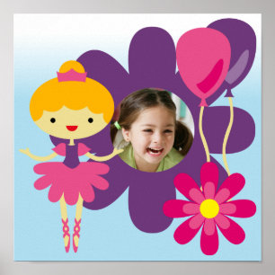 Poster de Ballerina Blonar Personalizada