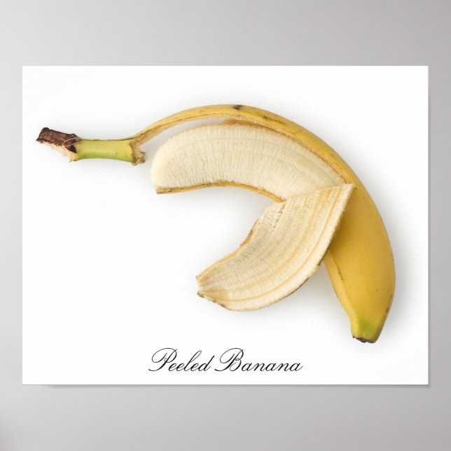 Poster de Banana descascada (Frente)