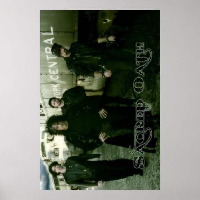 Poster DE BANDA DE OATH SAGRADO (Frente)