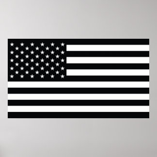 poster de bandeira americana