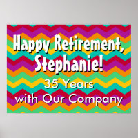 Poster de Banner de Aposentadoria Feliz Personaliz