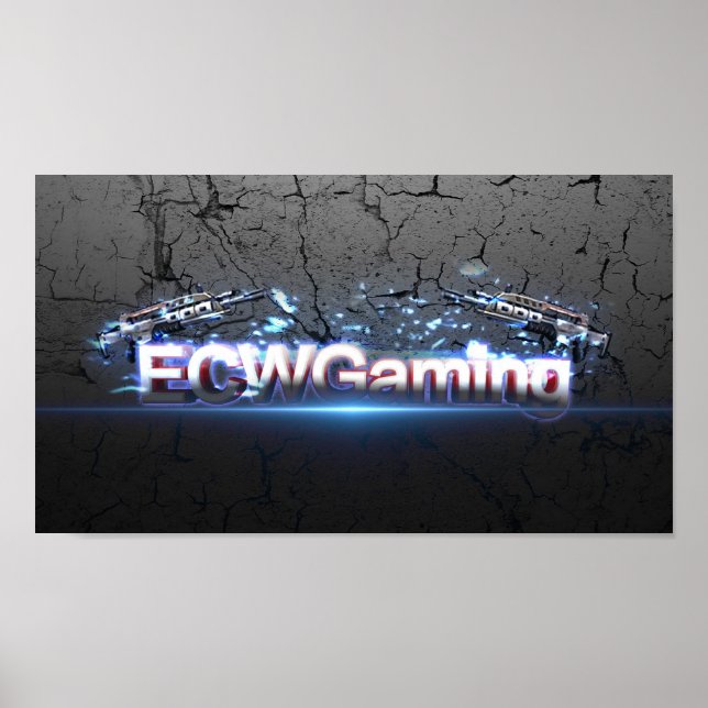 POSTER de Banner ECWGaming (Frente)
