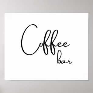 Poster de Bar de café