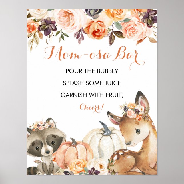 Poster de Bar Momosa do Jogo da Woodland (Frente)