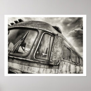 Poster de barramento abandonado