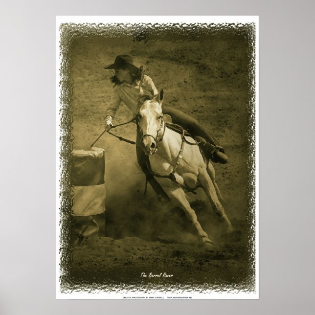 Poster de Barrel Racer (Frente)