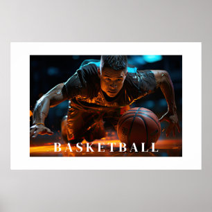 Poster de basquetebol