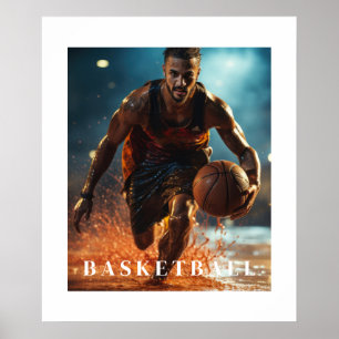 Poster de basquetebol