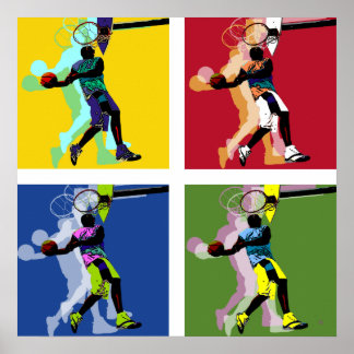 Poster de basquetebol