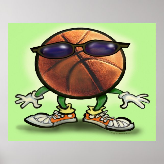 Poster de basquetebol (Frente)