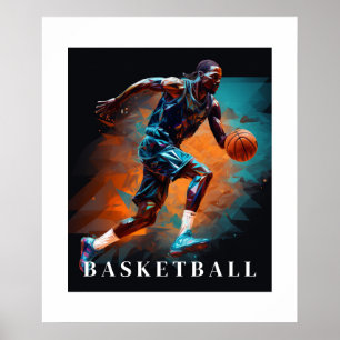 Poster de basquetebol