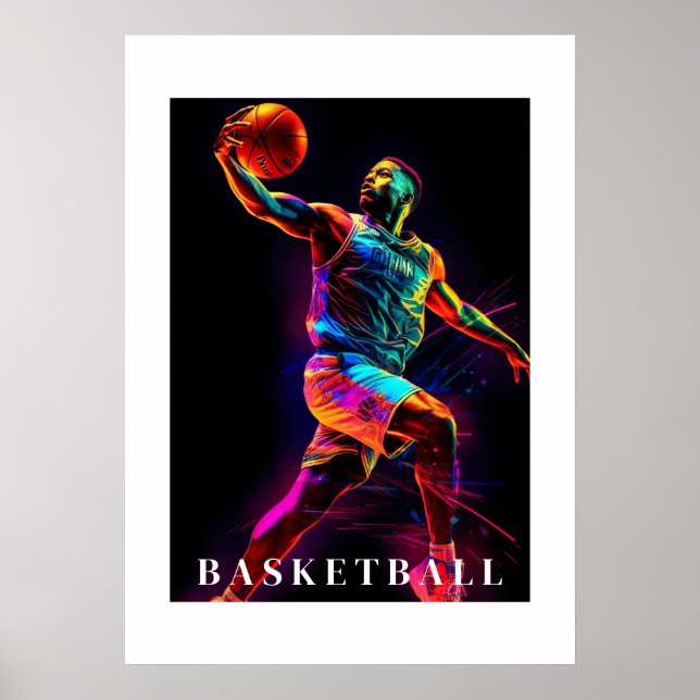 Poster de basquetebol (Frente)