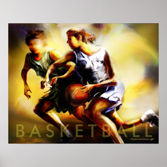 Poster de basquetebol (Frente)