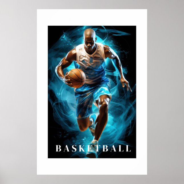 Poster de basquetebol (Frente)