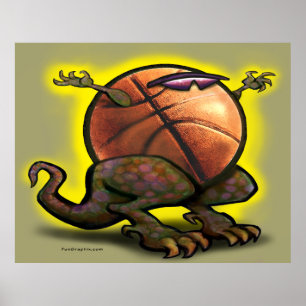 Poster de basquetebol