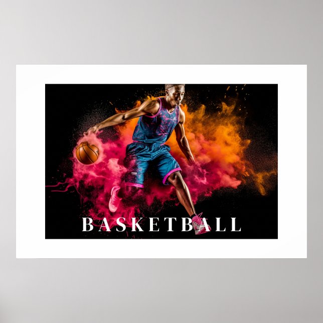 Poster de basquetebol (Frente)