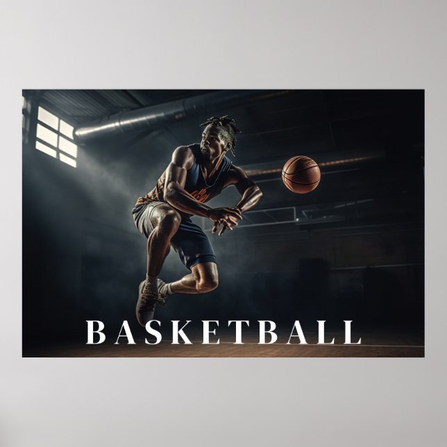 Poster de basquetebol (Frente)