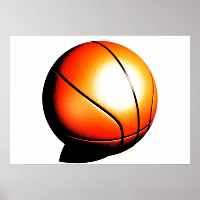 Poster de basquetebol pop (Frente)