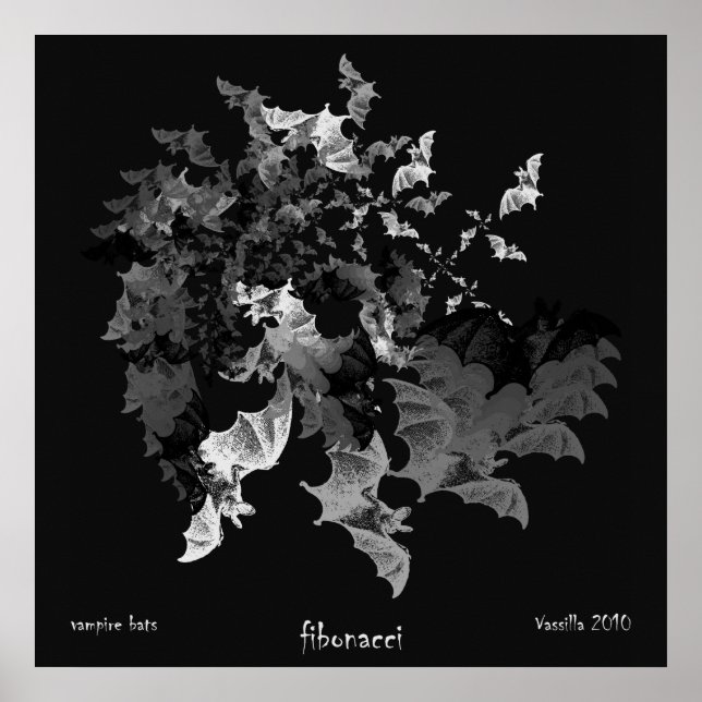 Poster de Bats Fibonacci (Frente)