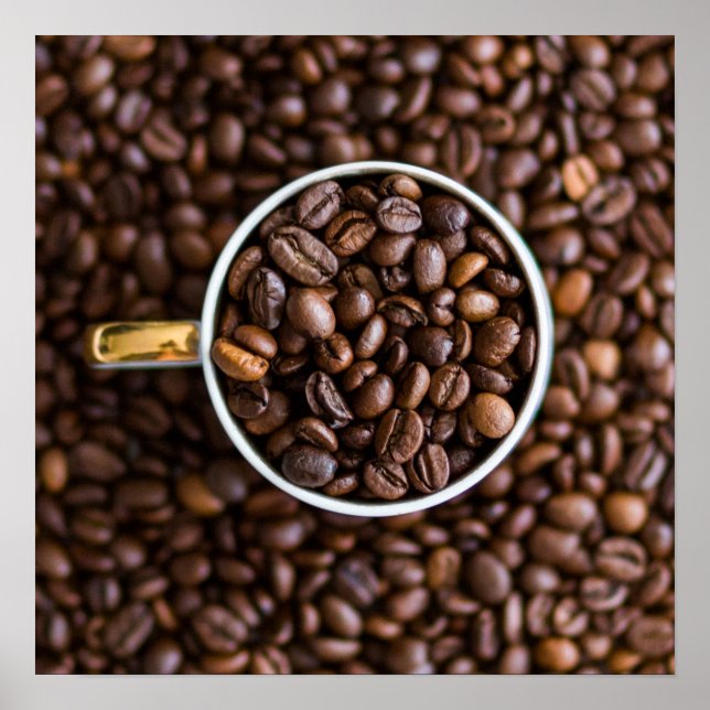 Poster de Beans de café (Frente)