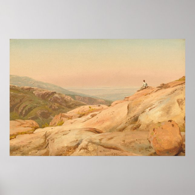 Poster de Belas Artes do Monte Desert Island Jervi (Frente)
