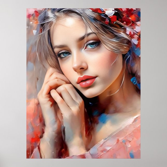 Poster de beleza etérea (Frente)