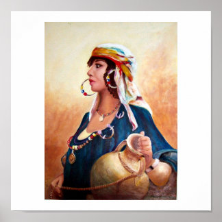 poster de "Berber Woman" (11" x 11")