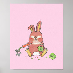 poster de berçário de bebês com sono personalizado