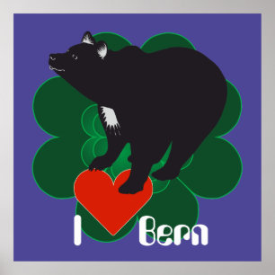 Póster De Berna, De Berna, Berna, Bärn, Suíça, Suisse,