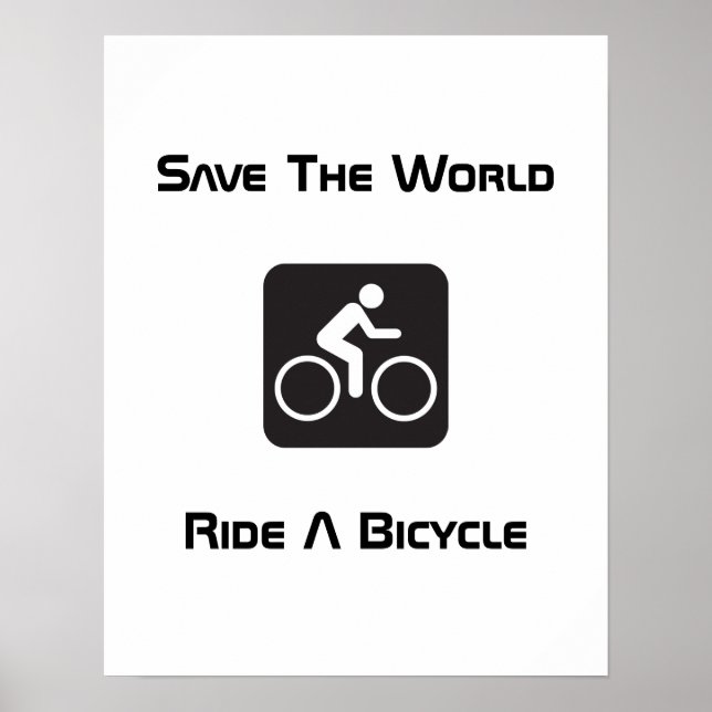 Poster De Bicicleta (Frente)