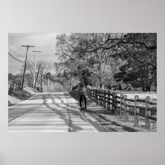 Poster de bicicleta country (Frente)