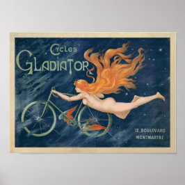 Poster de Bicicleta de Gladiador